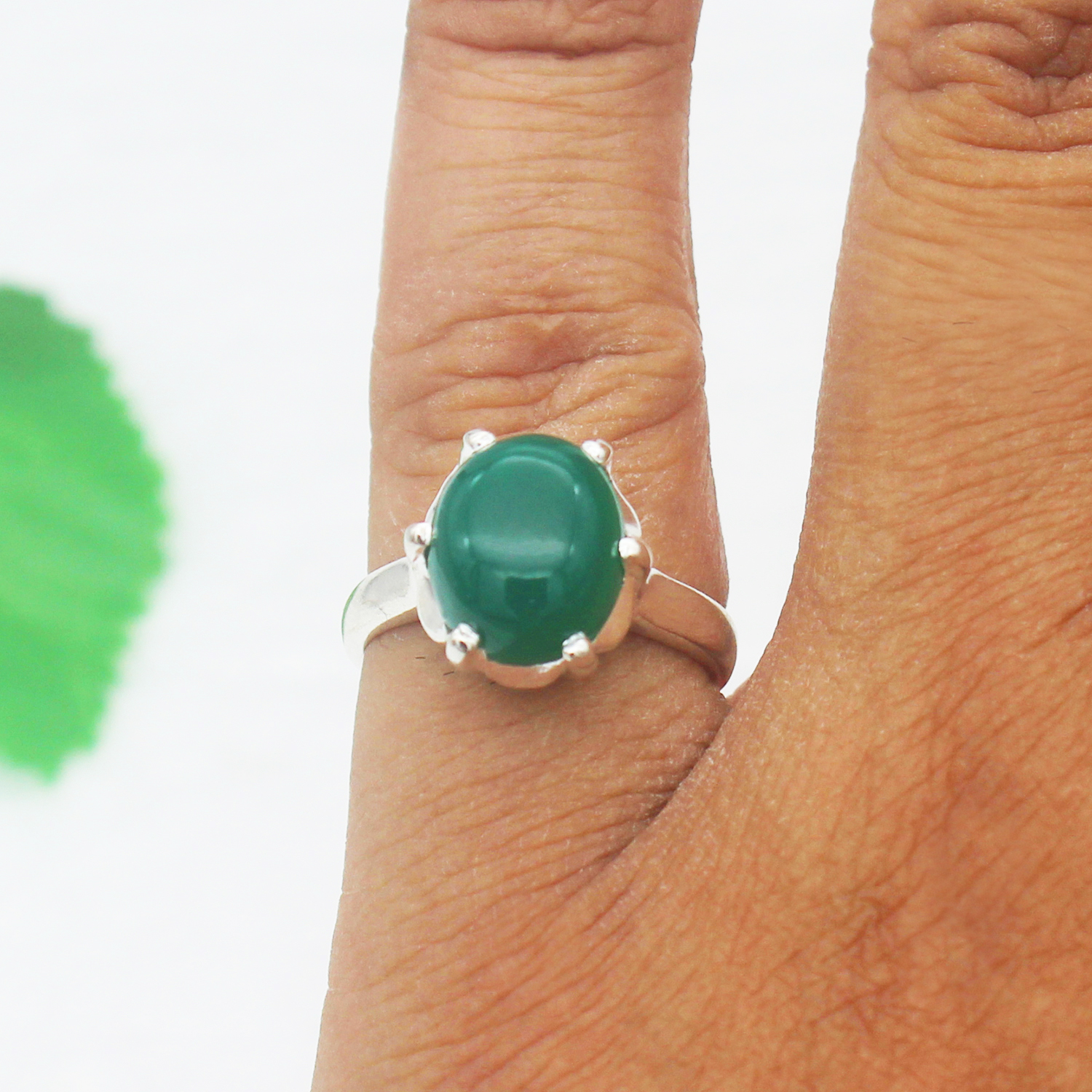 Vintage Stacking Rings Paved Emerald Zirconia In Square - Temu