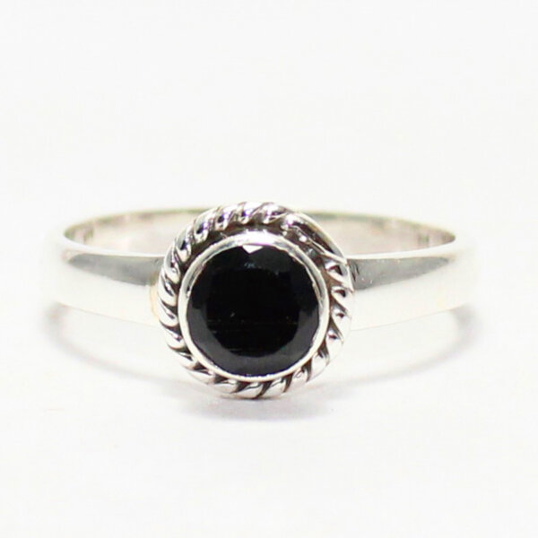 925 Sterling Silver Tourmaline Ring Handmade Jewelry Gemstone Birthstone Ring front picture